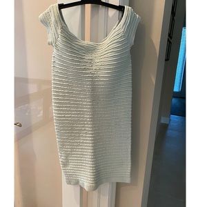 BCBG Generation M/L Off The Shoulder Dress